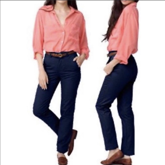 Black American Apparel Trousers Dark Charcoal - Picture 2 of 4